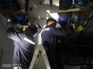 烈日炎炎，不能阻擋益和人為民服務之心！